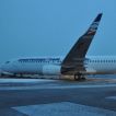 Vyprošťování Boeingu 737-800 v polských Katowicích VODOZNAK 13.03.2013