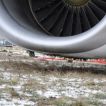 Vyprošťování Boeingu 737-800 v polských Katowicích VODOZNAK 13.03.2013