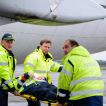 Součinnostní cvičení HZS Letiště Ostrava a.s. a ZZS Mošnov 03.10.2017