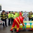 Součinnostní cvičení HZS Letiště Ostrava a.s. a ZZS Mošnov 03.10.2017