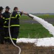 Výcvik s pěnou na našem letišti 15.09.2008